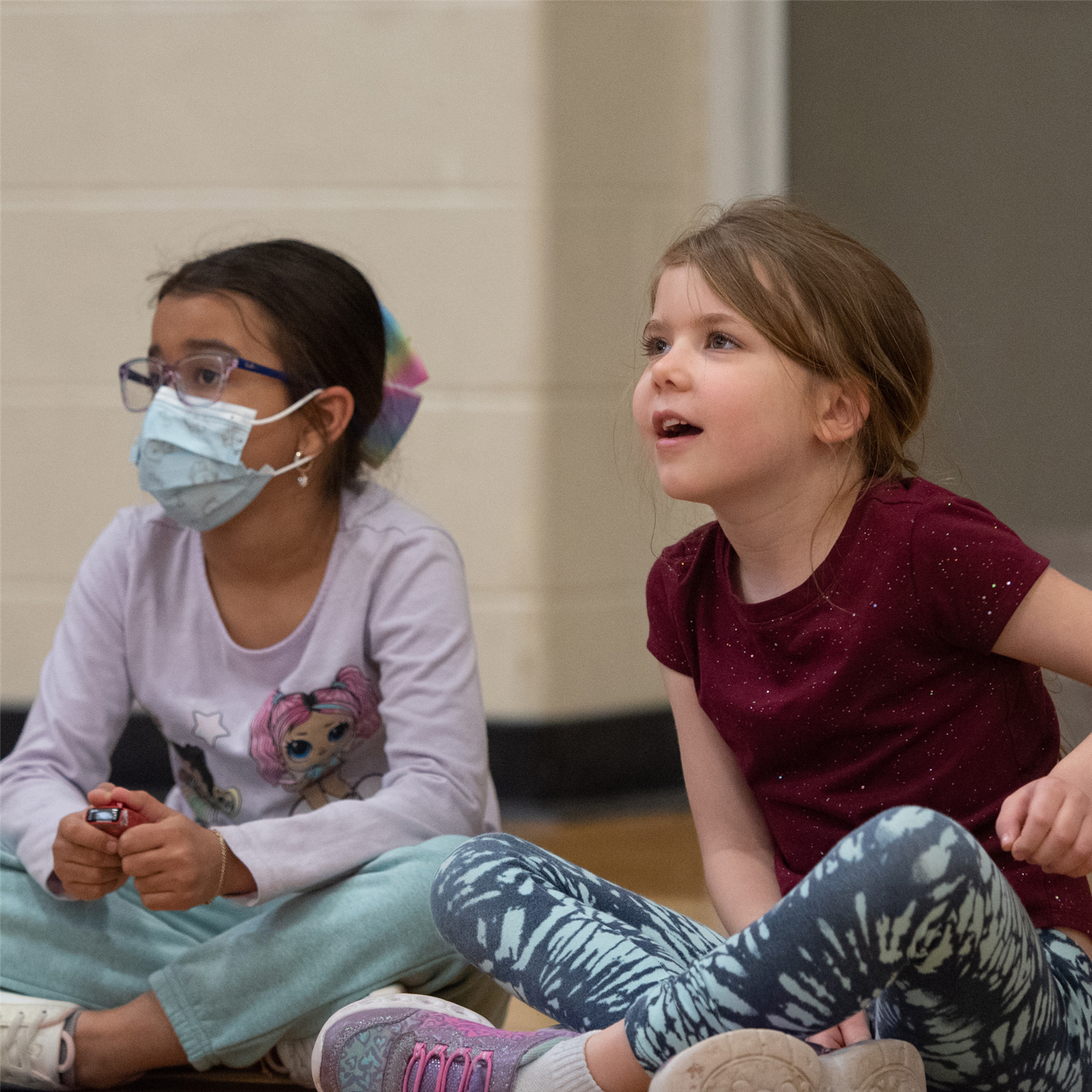 RSD Students wearing masks